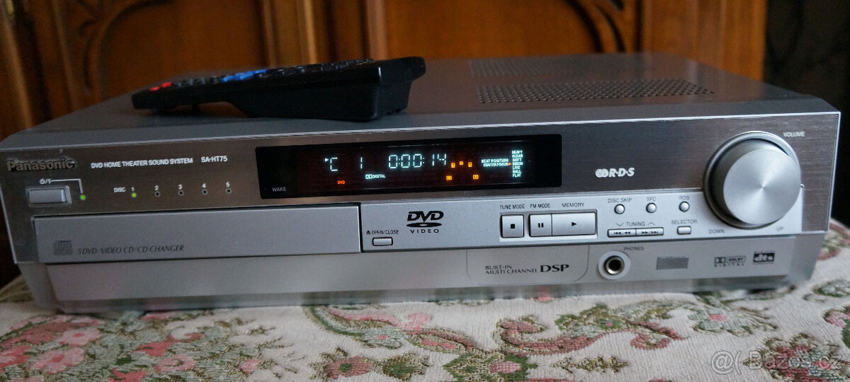 Panasonic SA-HT75 5ti DVD,radio,zesilovač