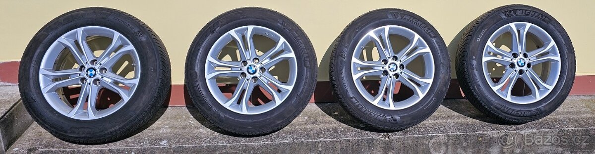 Original ALU kola BMW X6 F16, Zimni pneu MICHELIN