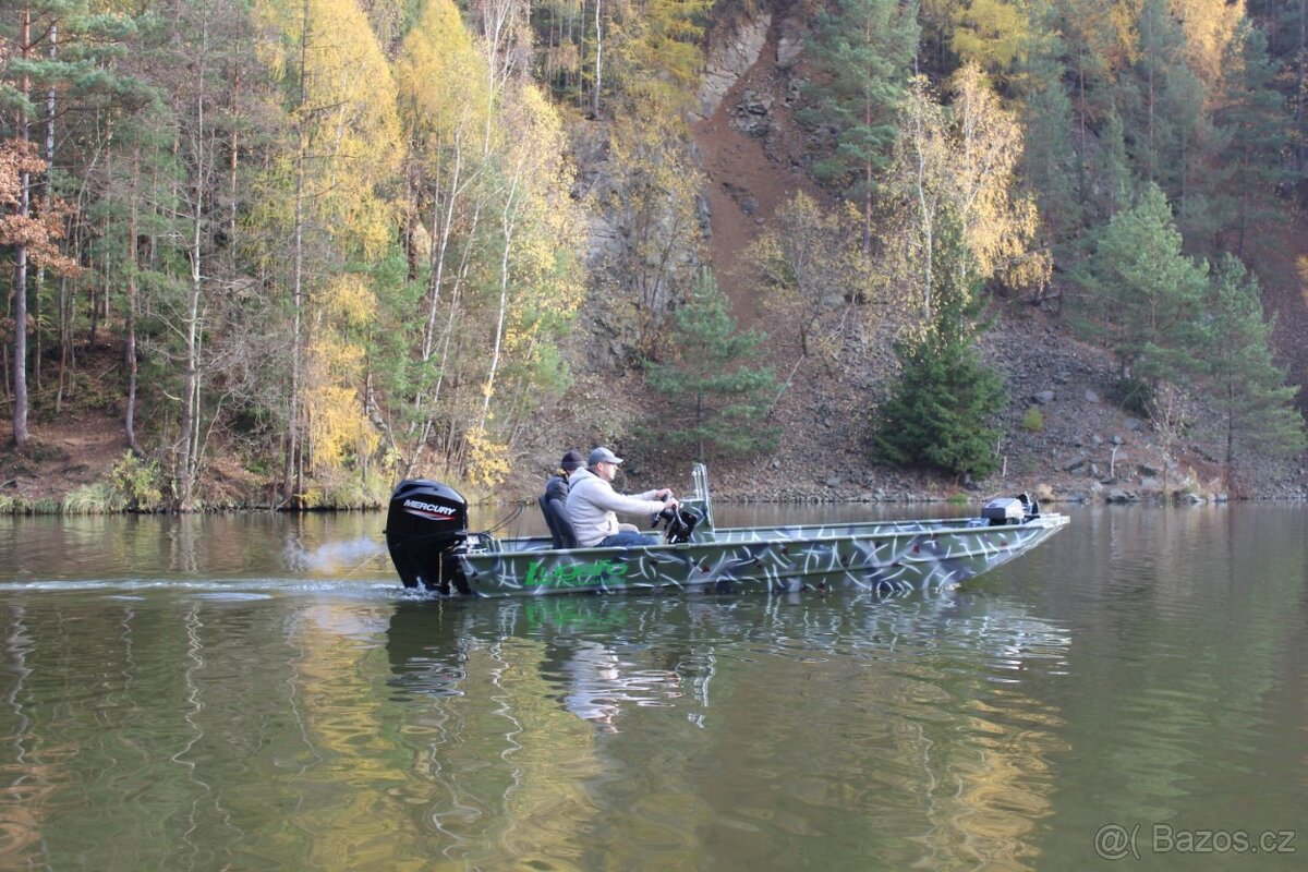 Aluminiová loď LUGAFO ( 5,1m) + Mercury 60 hp