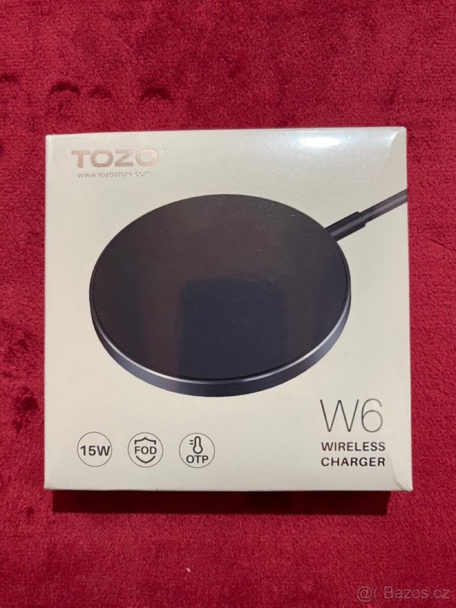 PRODÁM BEZDRÁTOVOU  NABÍJEČKU TOZO  W6