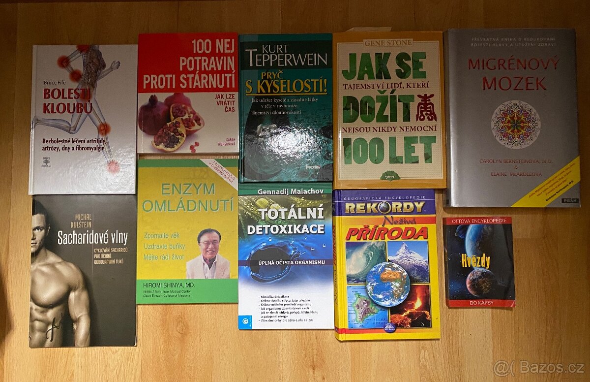 Různé knihy