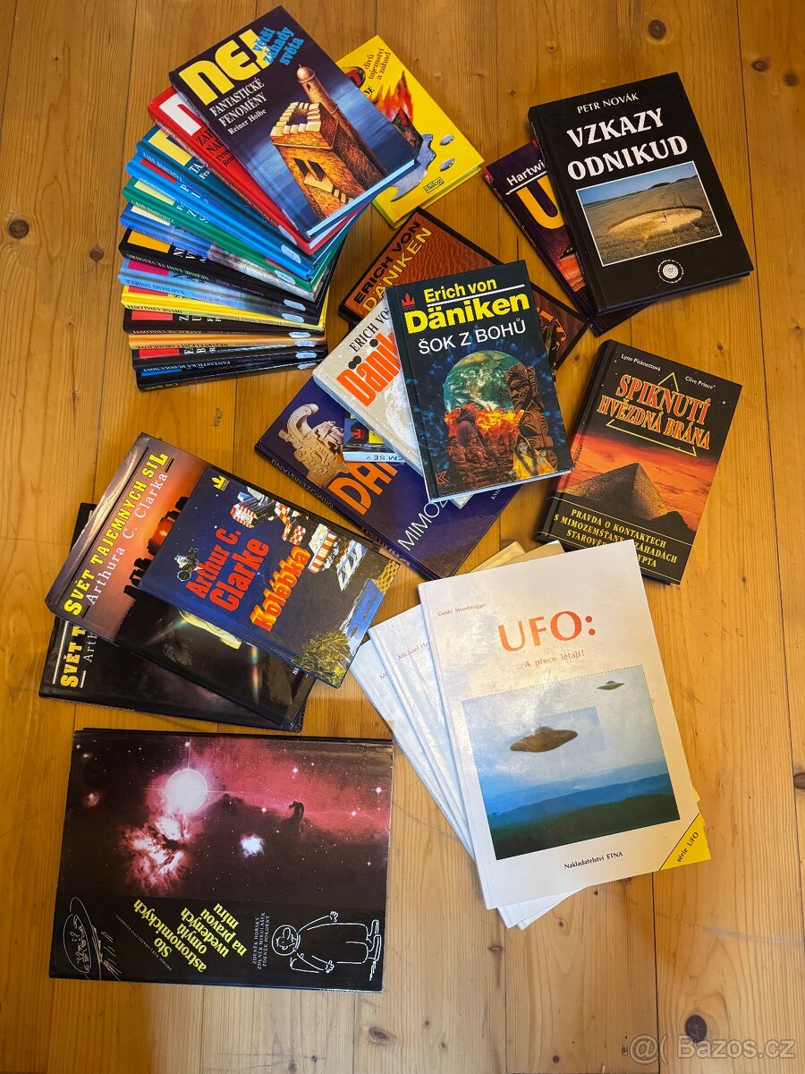 Největší záhady světa + UFO atd. 28 knih