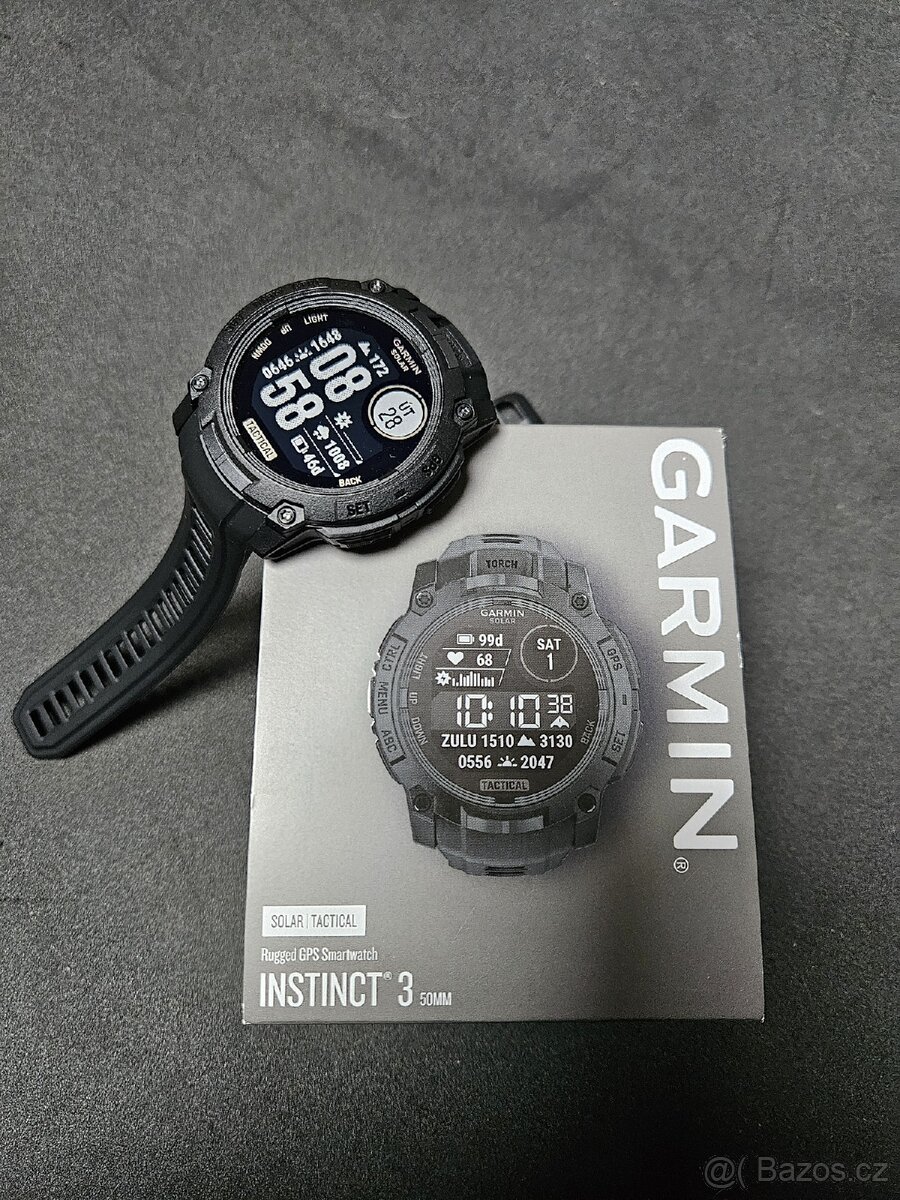 Garmin Instinct 3 Solar Tactical 50mm