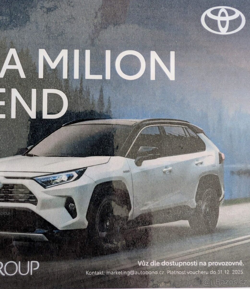 Auto na víkend za milión