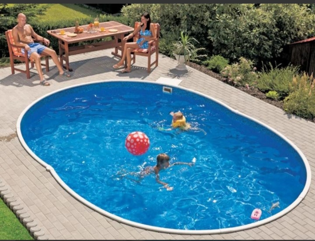 Nová bazenová folie 5,5 x 3,7