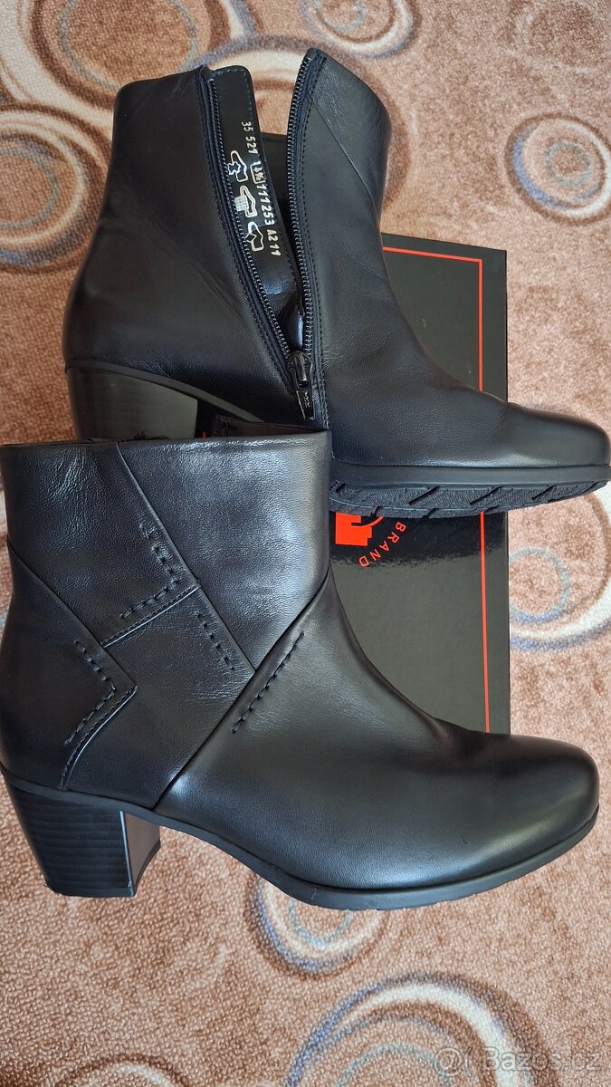 Dámská kotníková kožená obuv Gabor, vel. 37,5