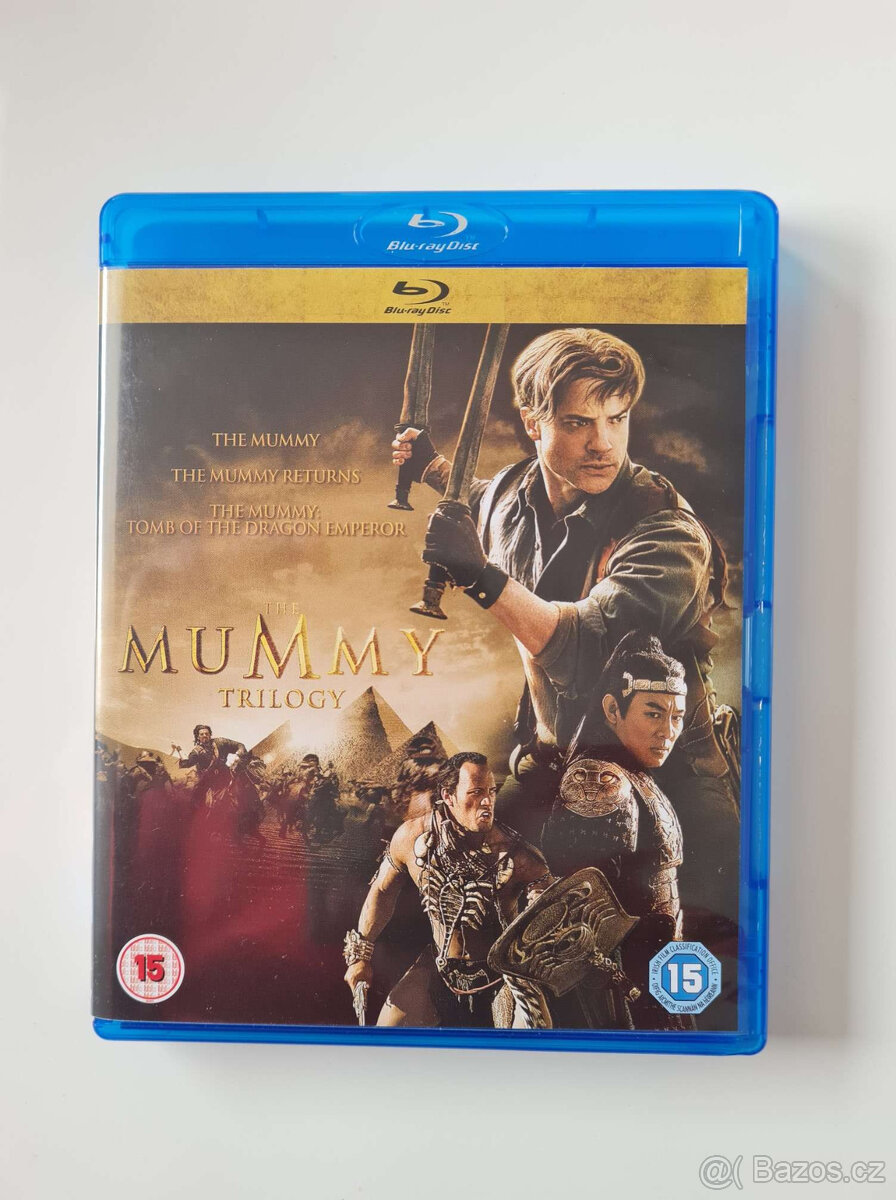 Mumie trilogie blu-ray