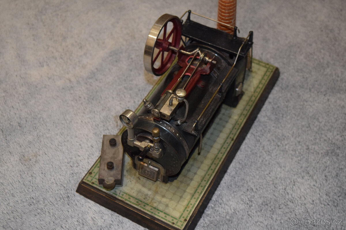 Parní stroj - Bing, sbírkový stav, vzácný