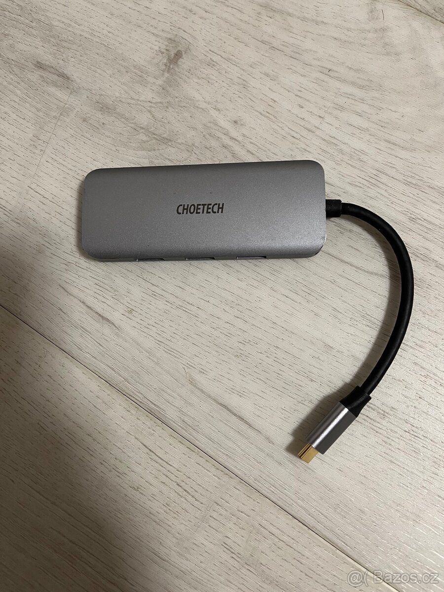 Rozbočovač USB-C 7v1 Choetech