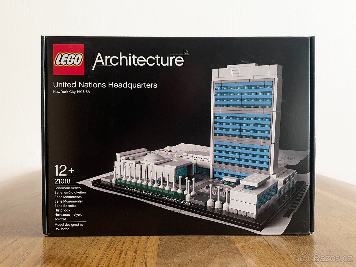 nové Lego Architecture 21018 Ústředí spojených národů