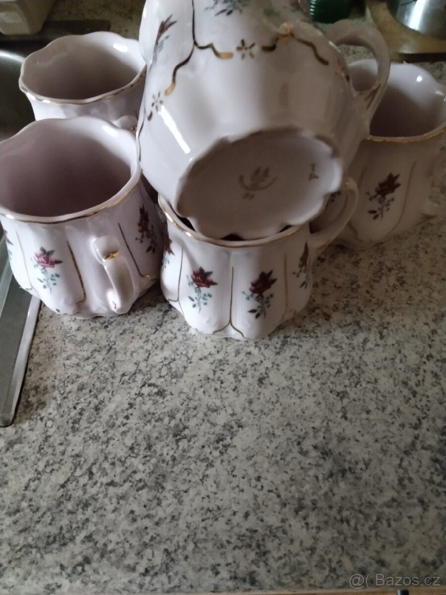 Růžový porcelán prodam