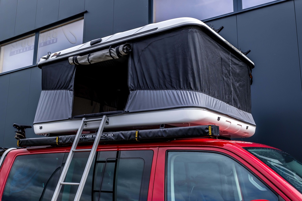 Střešní stan - autostan Grand Raid, James Baroud