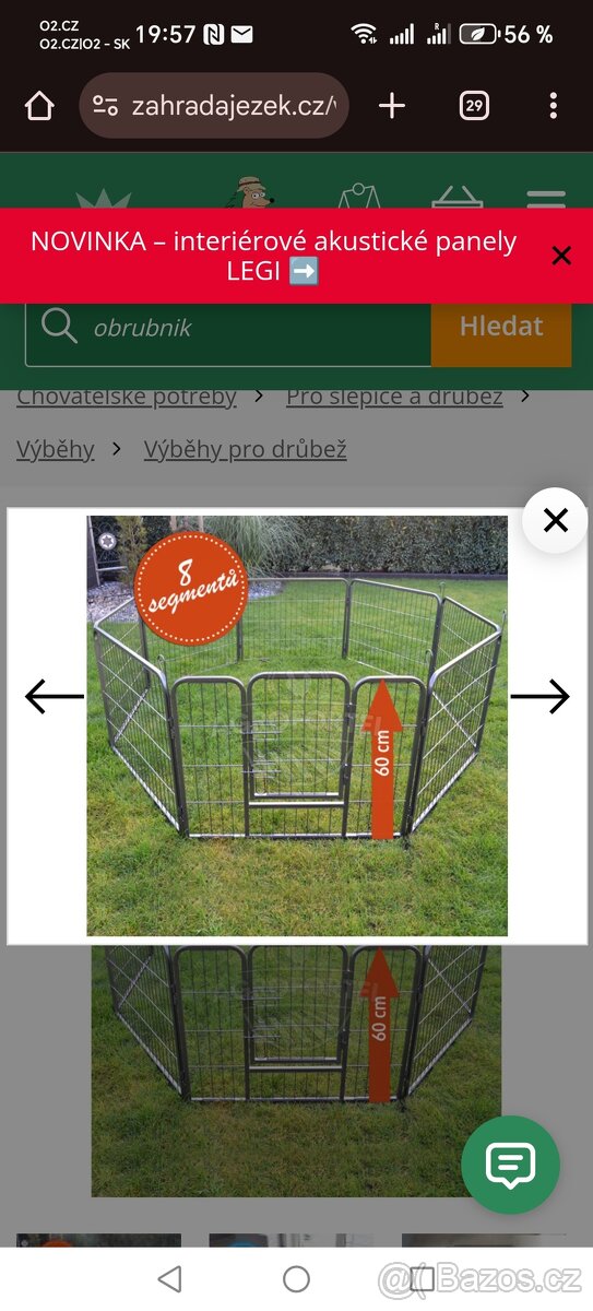 Ohrádka pro štěňata