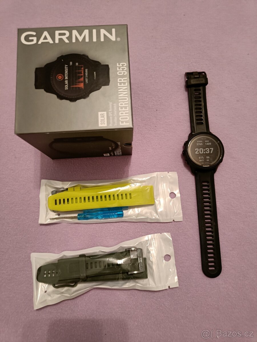 Prodám Garmin Forerunner 955 solar - stav 1A