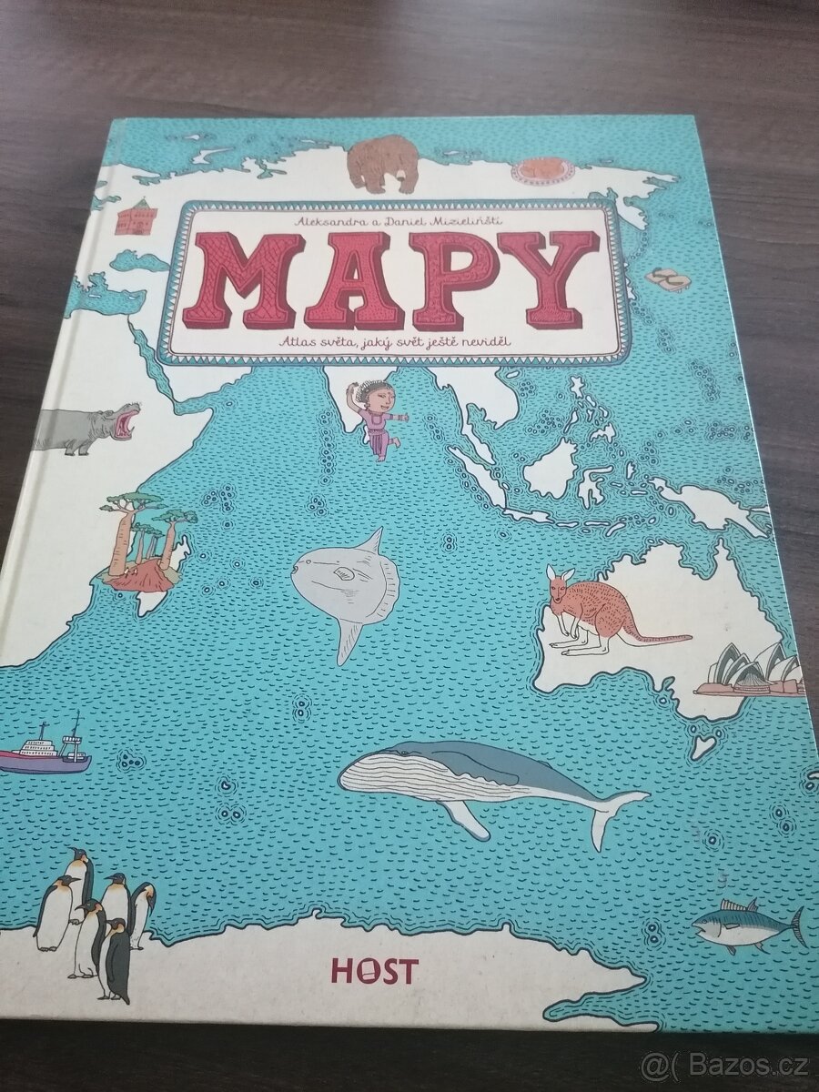 Mapy - Atlas světa pro děti