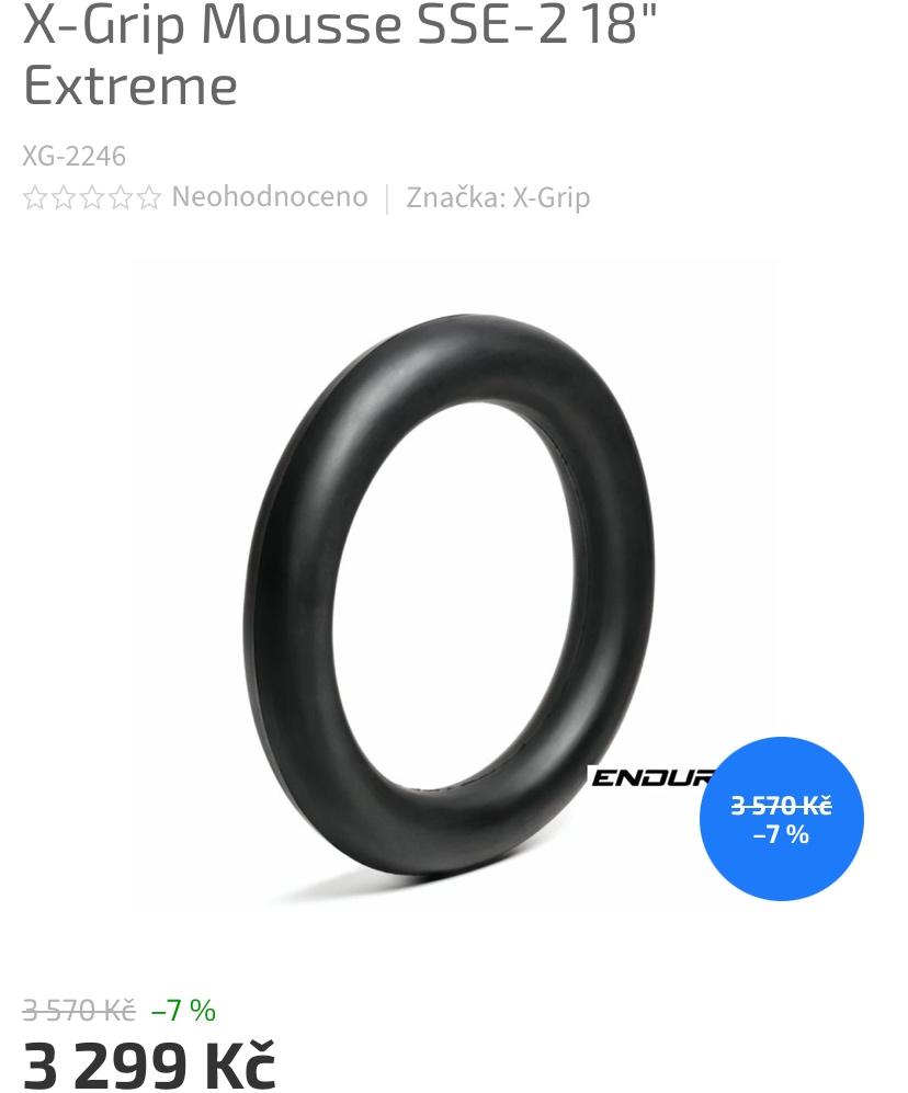 X-Grip Mousse SSE-2 18" Extreme
