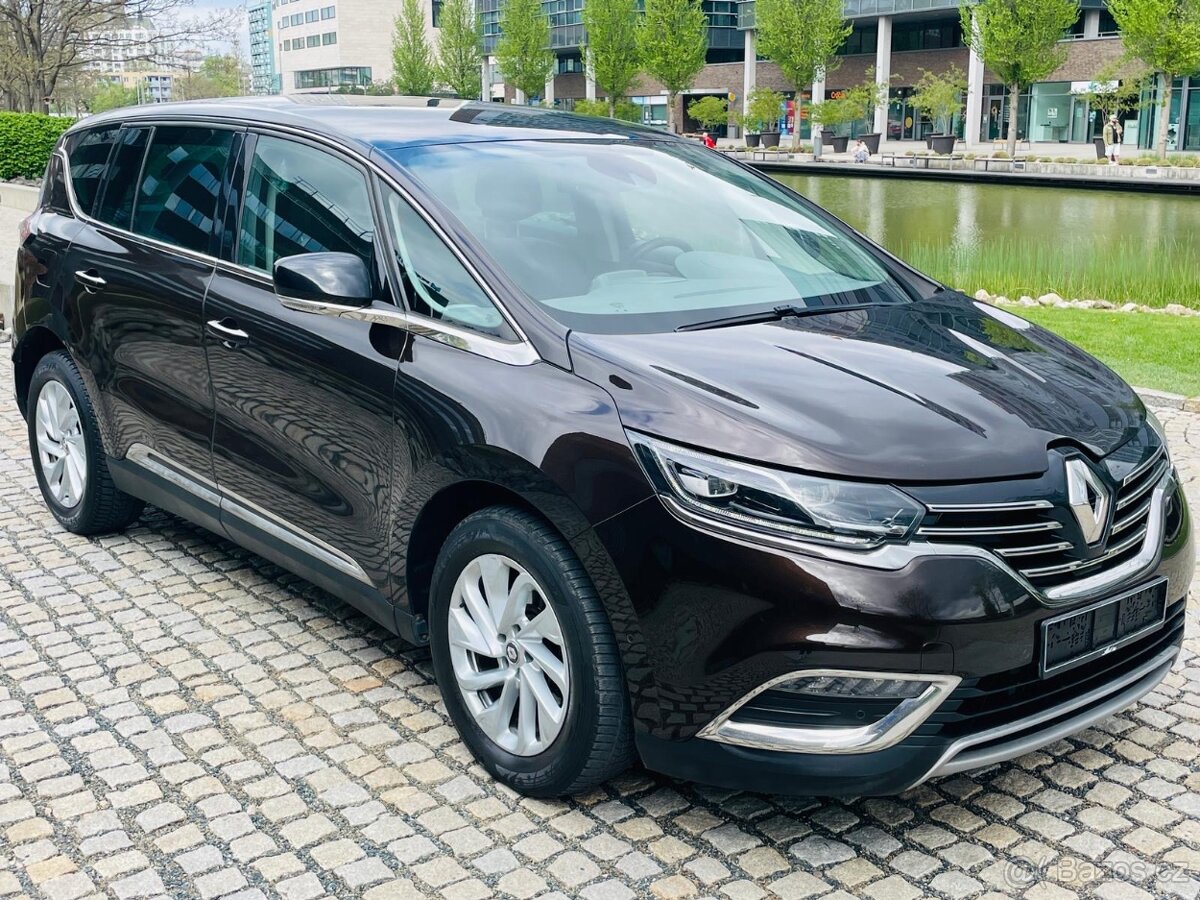 Renault Espace 1.6dCi MANUÁL LED KAMERA SENZORY SERVISKA