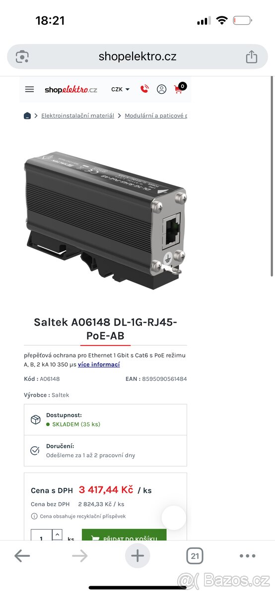 Profi ochrana proti přepětí