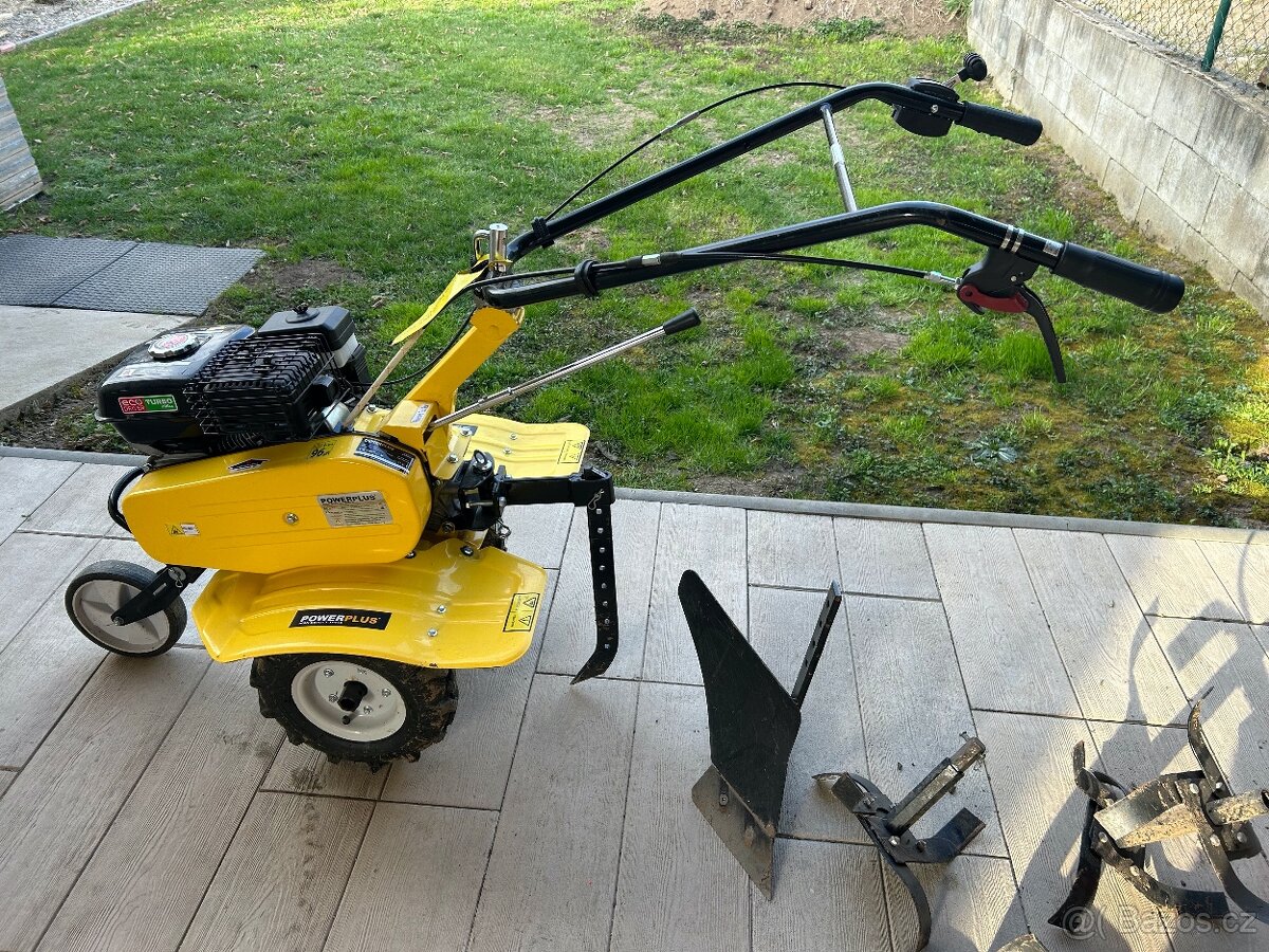 POWERPLUS POWXG7217 BENZINOVÝ KULTIVÁTOR 208CC