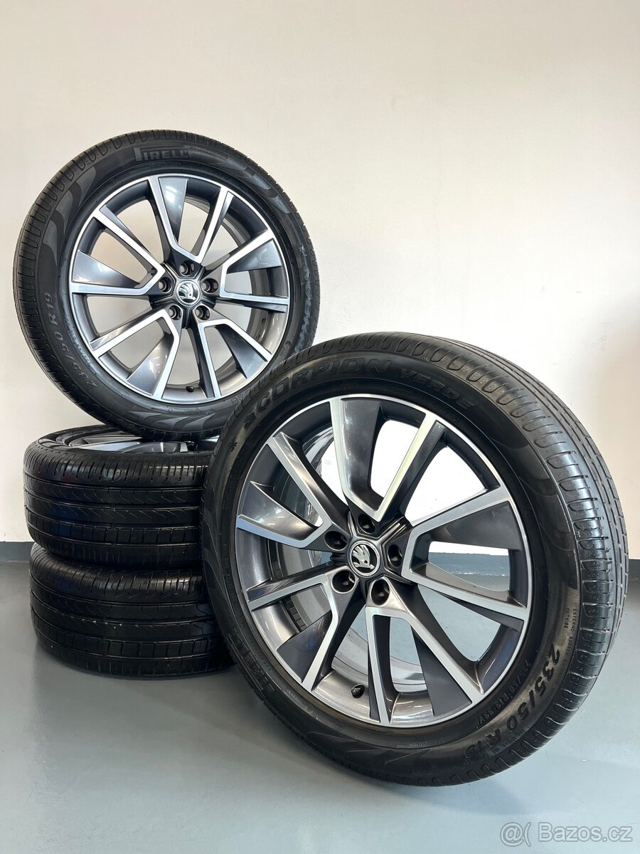 ☀️ Letní Alu kola Braga, Škoda Kodiaq, 5x112 r19