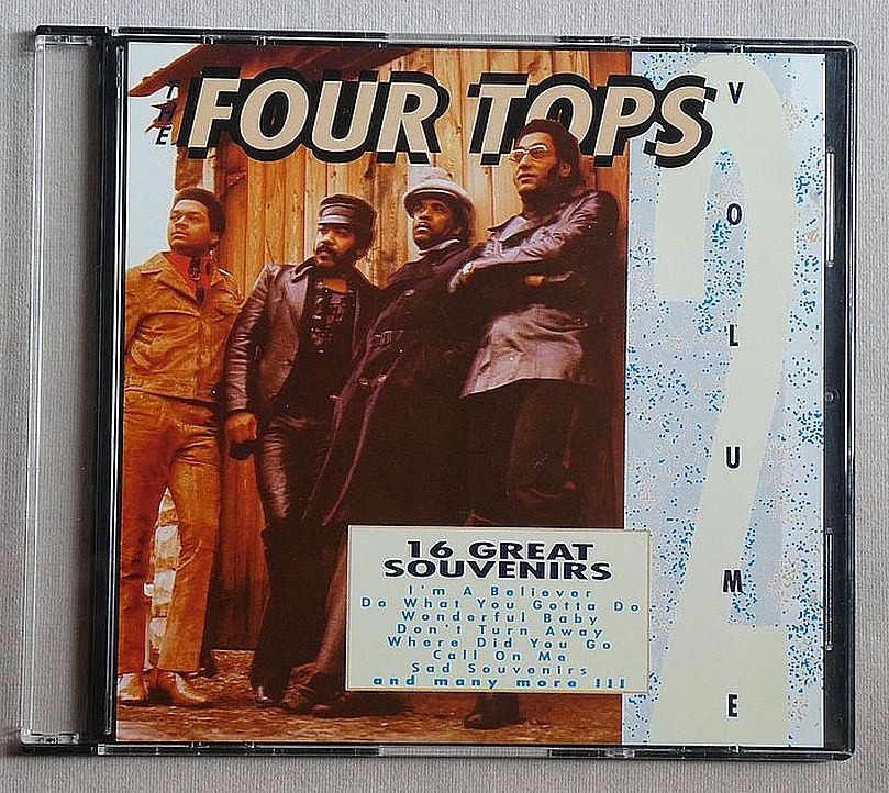 THE FOUR TOPS - 16 GREAT SOUVENIRS
