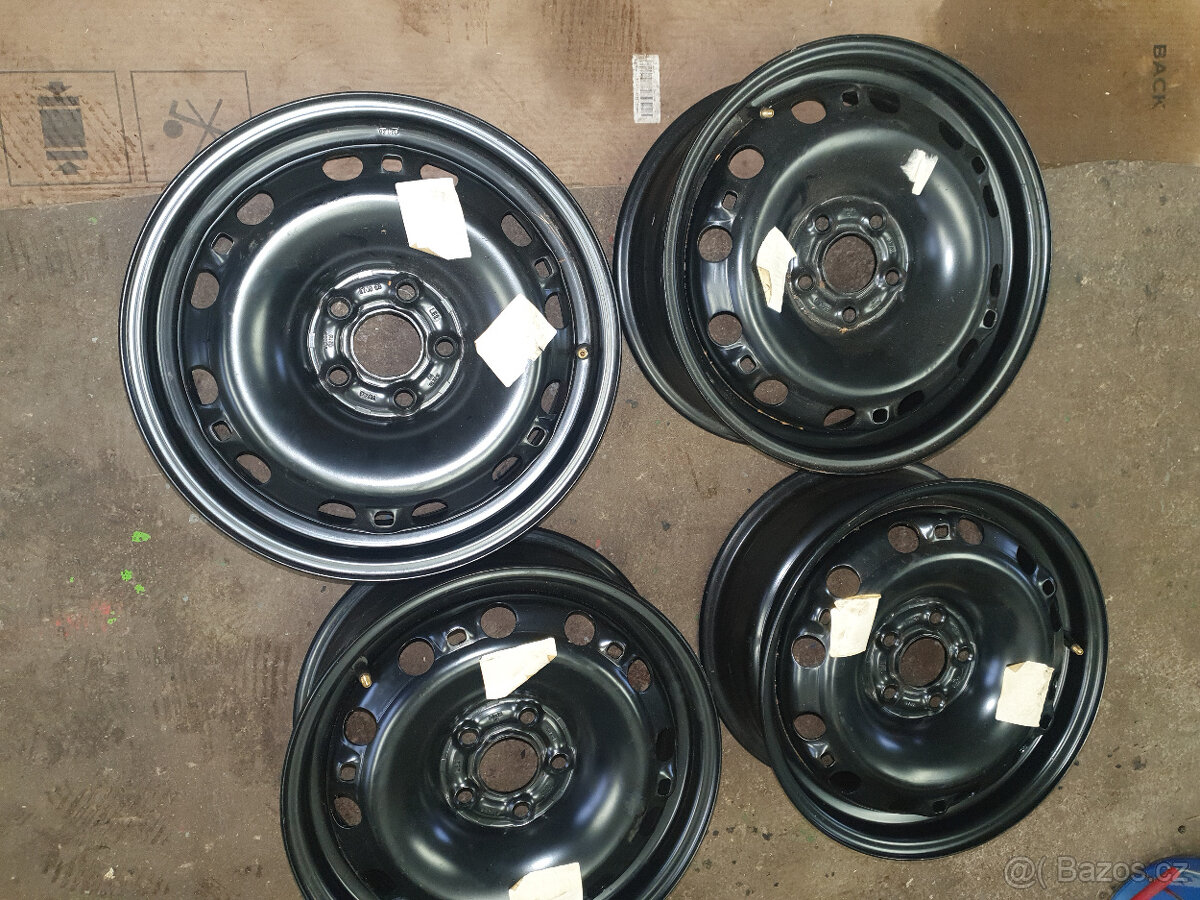 Prodám originál VW plechové disky ET43 E8