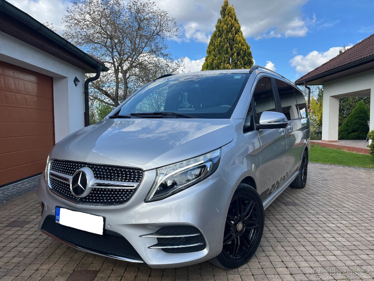 V 250d, 4MATIC, 110 000km, AMG, TOP stav, 2017