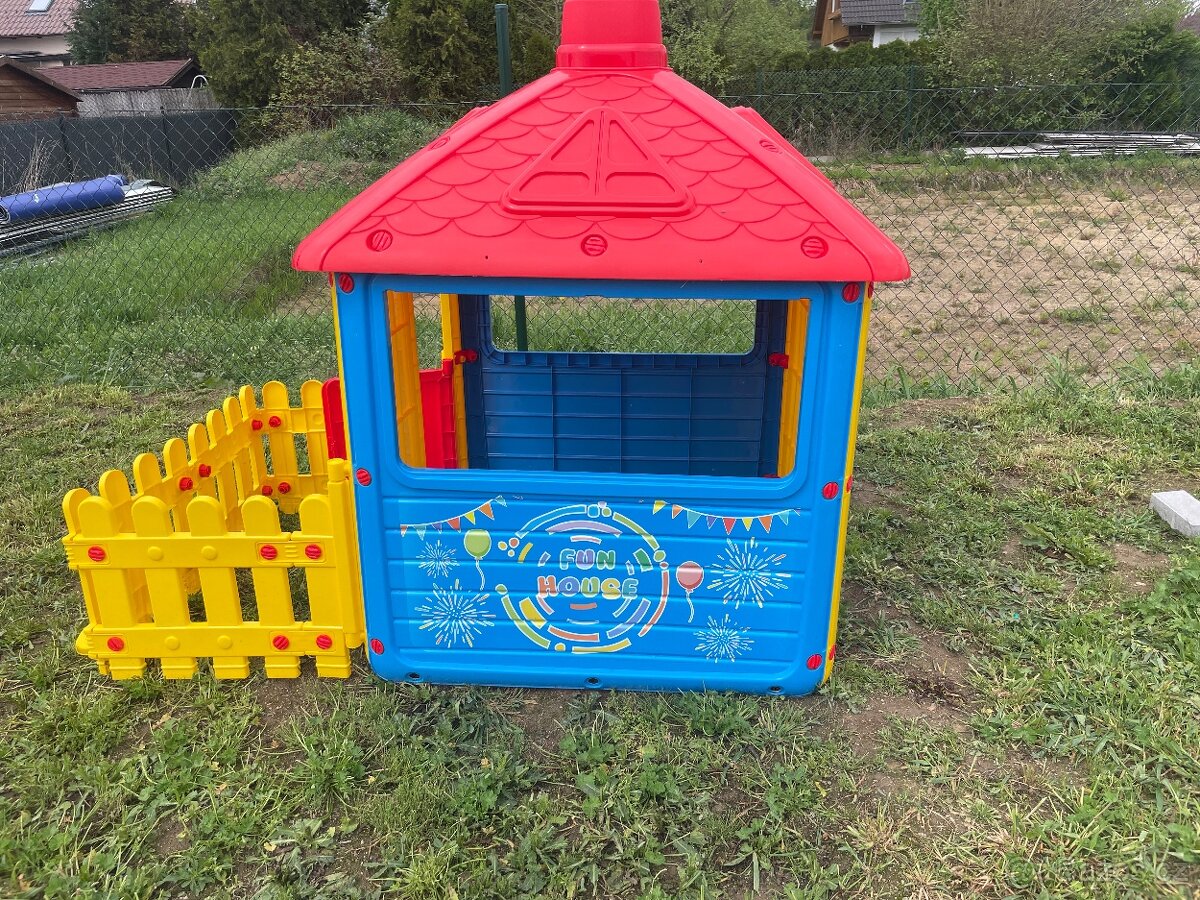 Domeček pro děti 100x100+ zahrádka