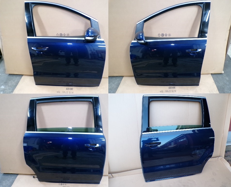 VW Sharan 7N - 4 x dveře - top stav - Night Blue LH5X