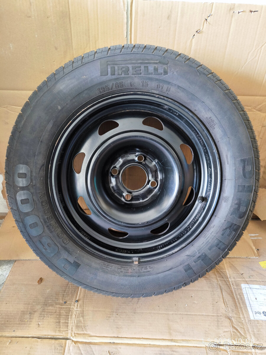 Plnohodnotná rezerva Peugeot 4x108 195/65 R15 91H