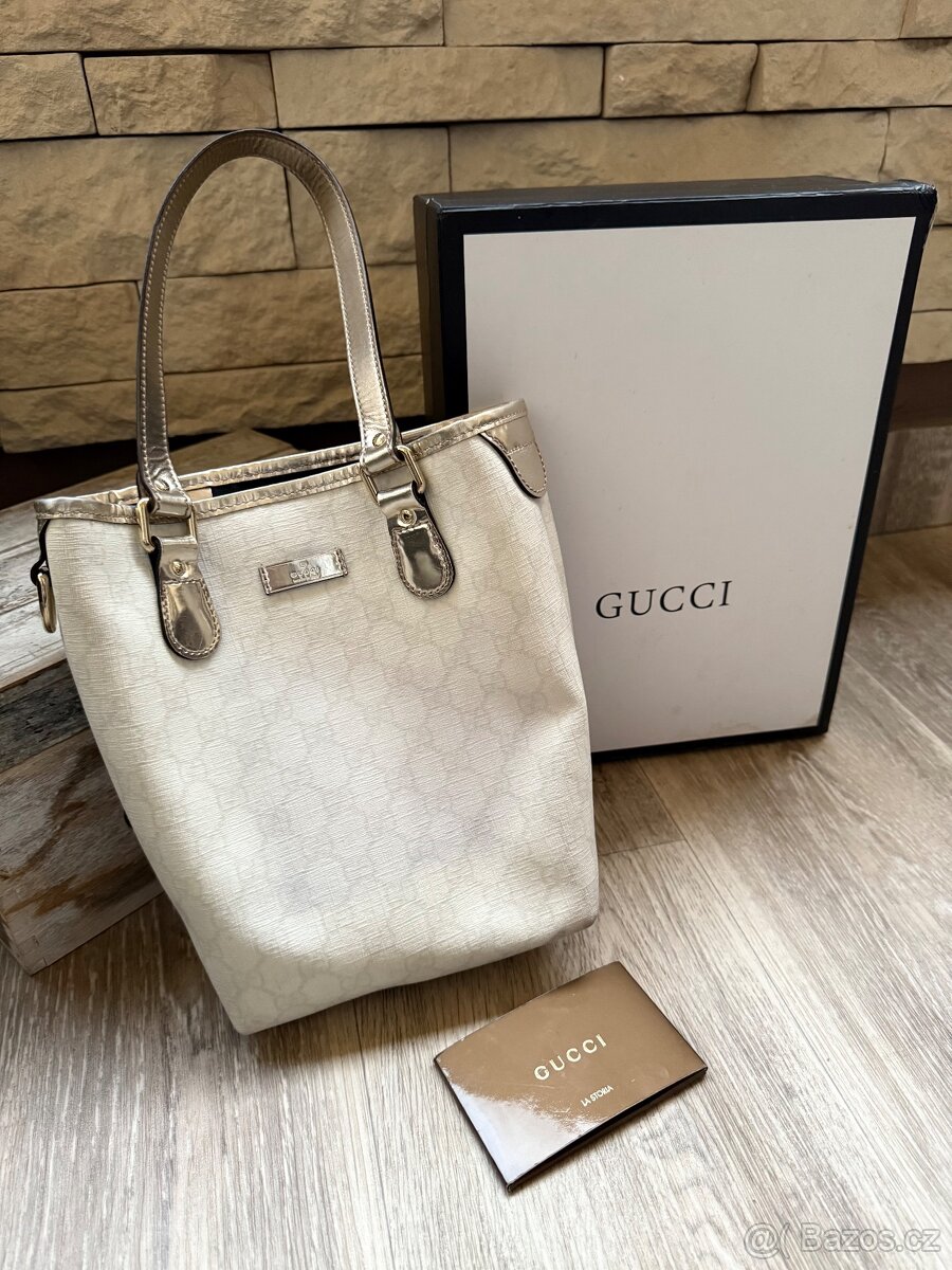 Gucci bílá kabelka, originál