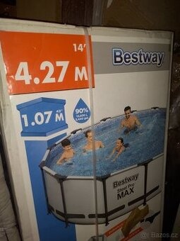 Bestway Steel Pro Max 4,27 x 1,07 m -nový (celý set)