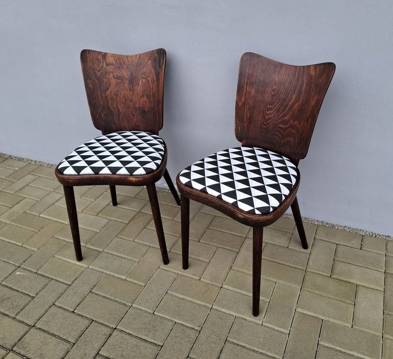Retro designové židle 2ks