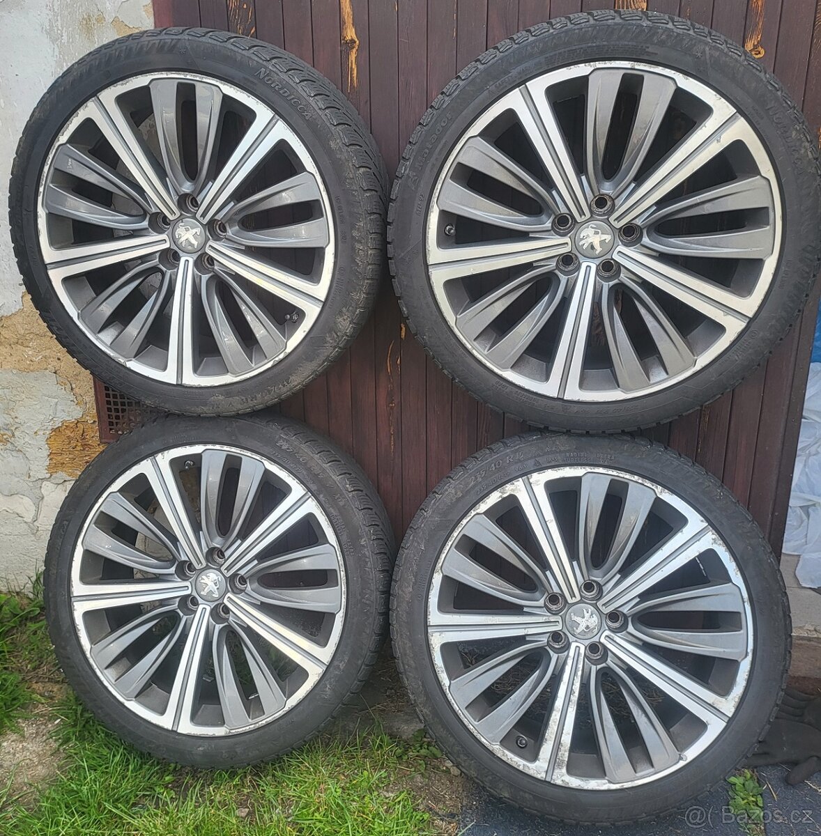Alu kola + ZIMNÍ PNEU "19" originál PEUGEOT , CITROEN , Fo