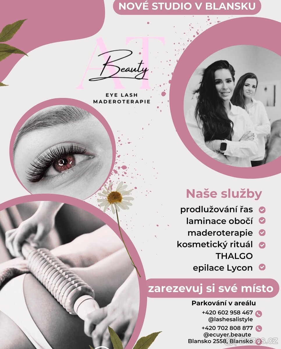 A&T beuaty nové kosmetické studio v Blansku