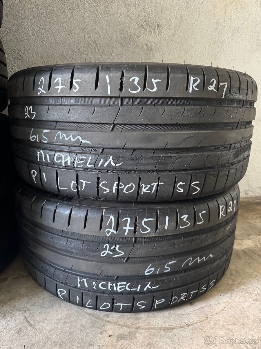Letní pneu 2x275/35 R21 Michelin pilot sport 5S