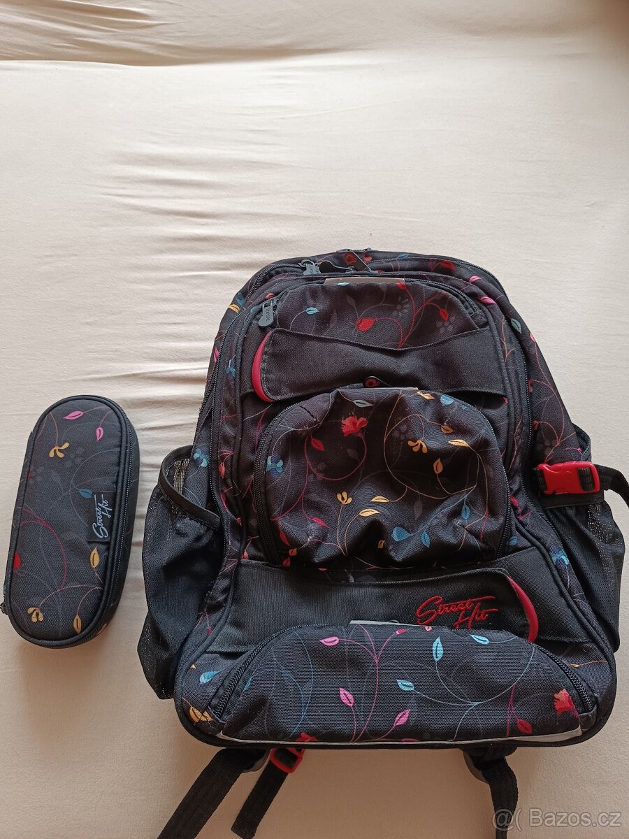 Dívčí školní batoh pro 2st. a střední školu
