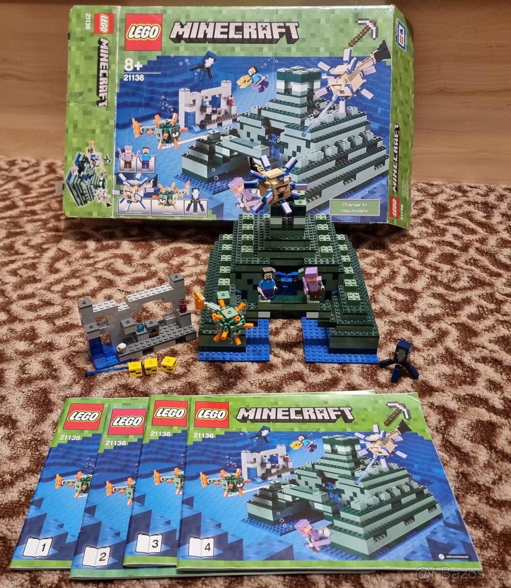 Lego minecraft 21136 Ocean monument