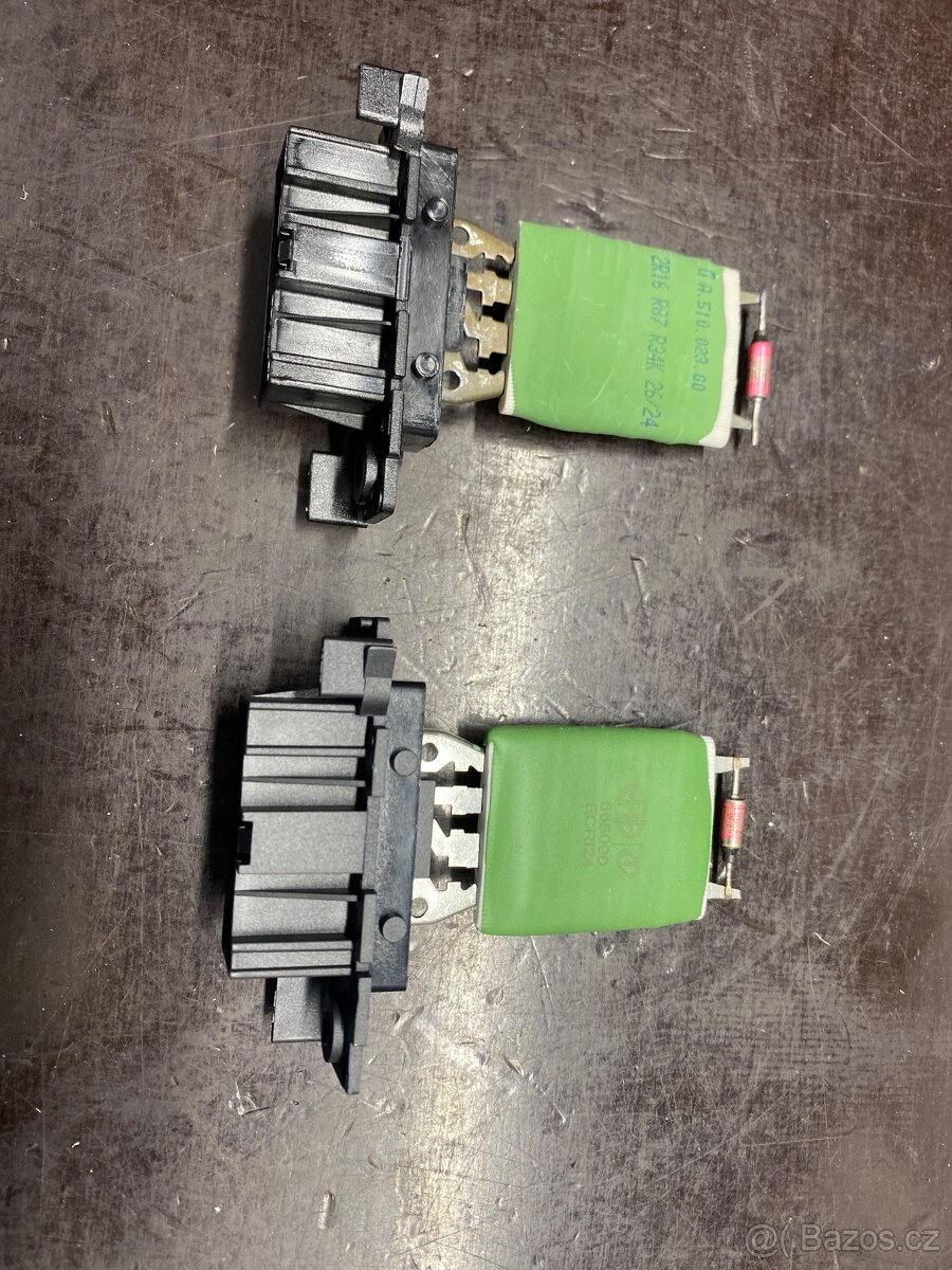 Odpor ventilátoru Peugeot, Citroen, Fiat