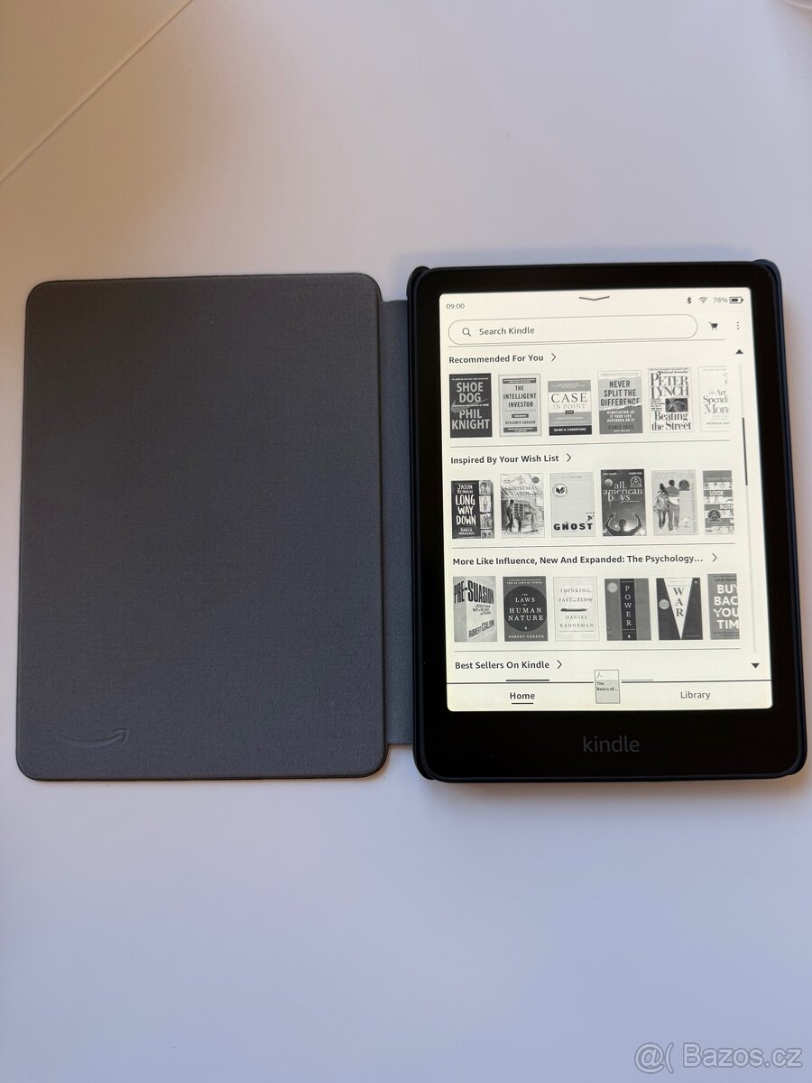 Amazon Kindle Paperwhite 12. gen – Space Black + obal