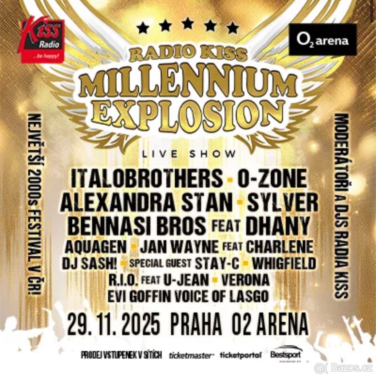 RADIO KISS MILLENNIUM EXPLOSION, VIP KLUBOVÉ PATRO