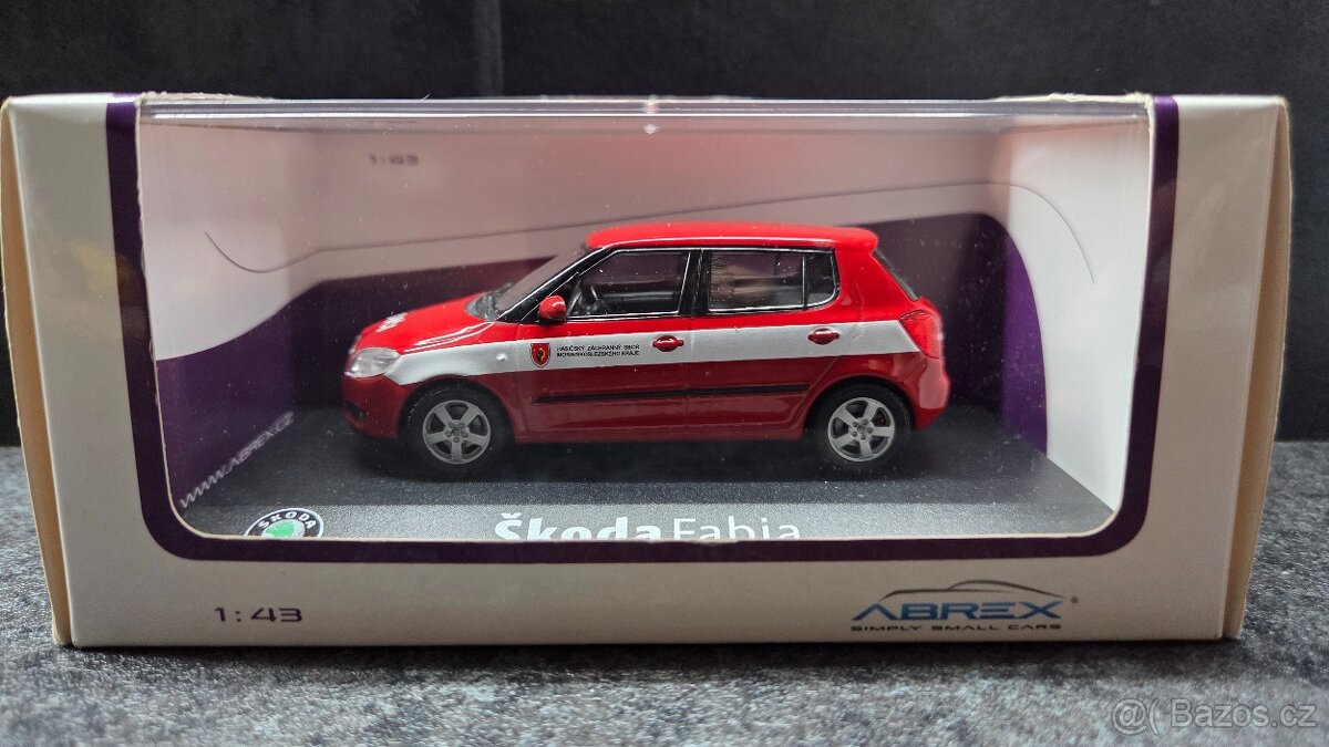 Škoda Fabia II Hasičský záchranný sbor Moravskoslezského kr.