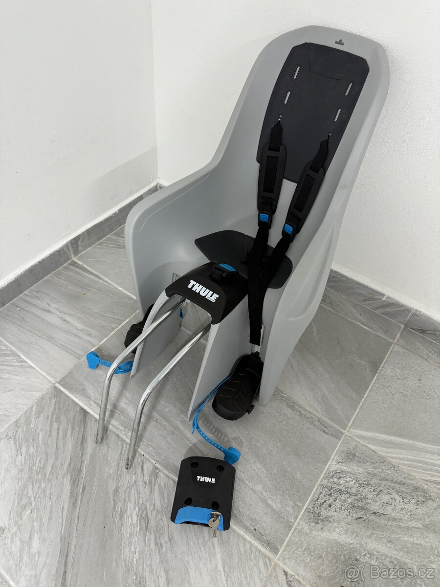 Dětská cyklosedačka Thule RideAlong - light grey