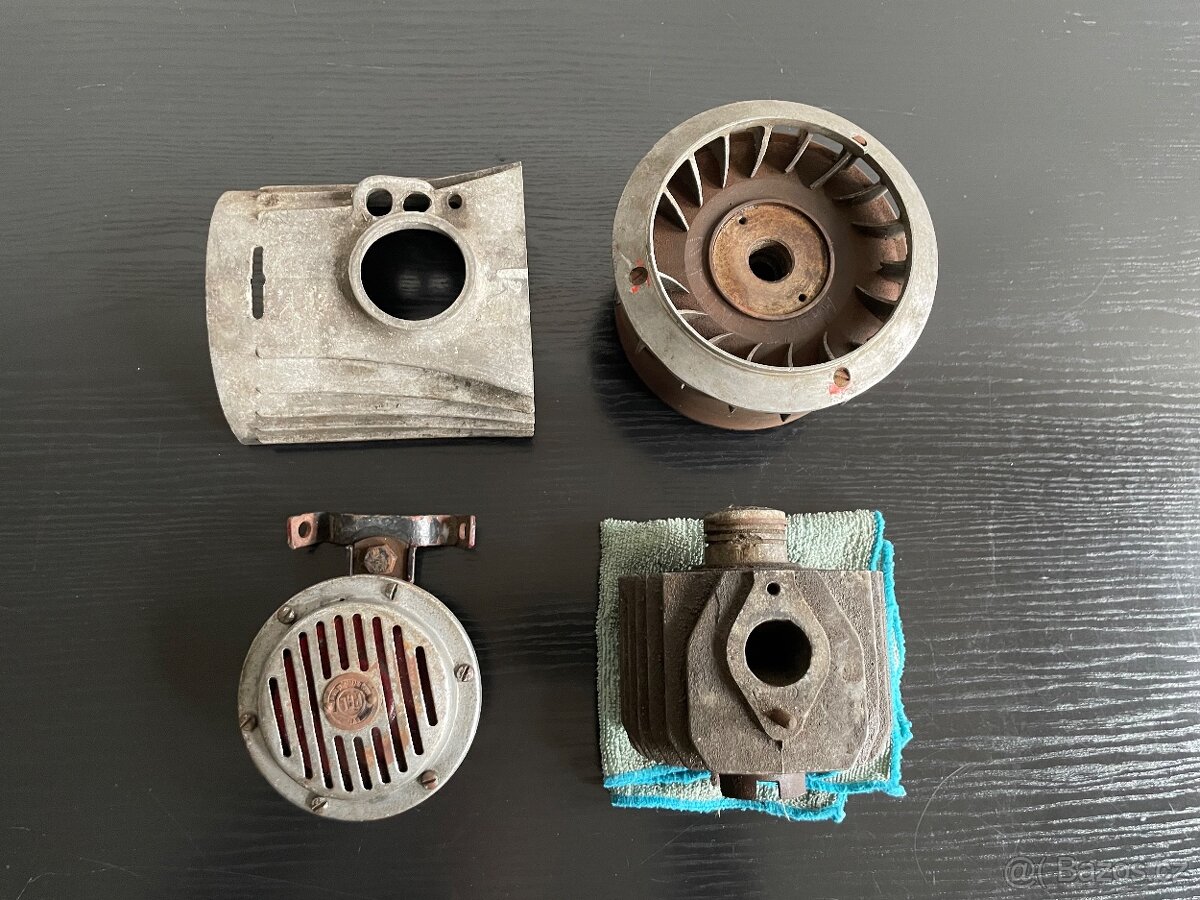 Díly na ČZ Jawa Manet Pionýr