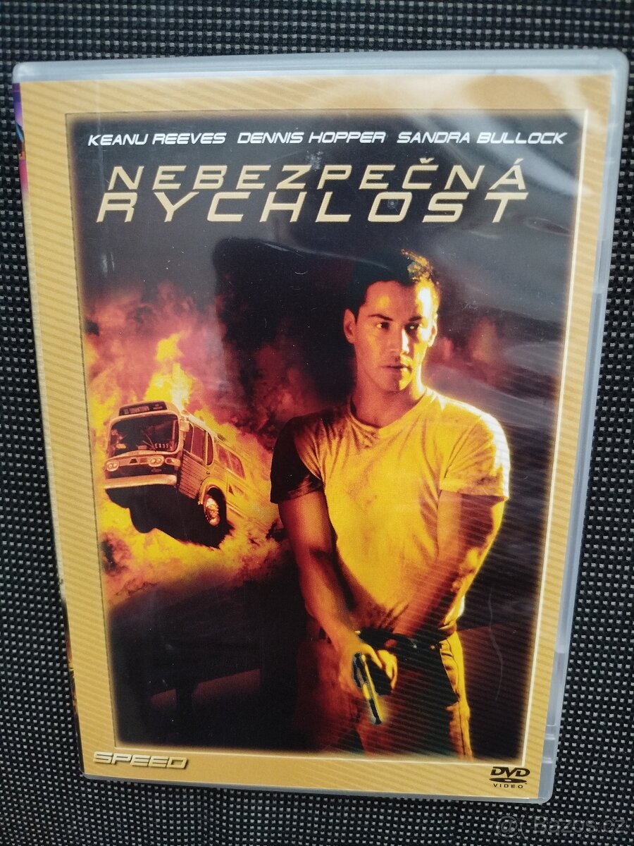 Nebezpečná rychlost, DVD, K. Reeves,D. Hopper, S. Bullock...
