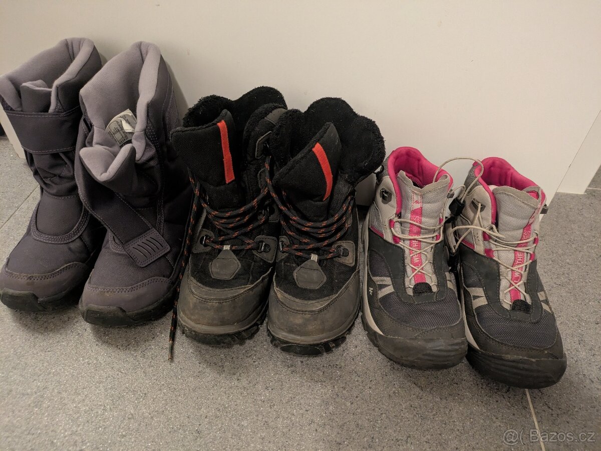 detske zimni boty vel. 35