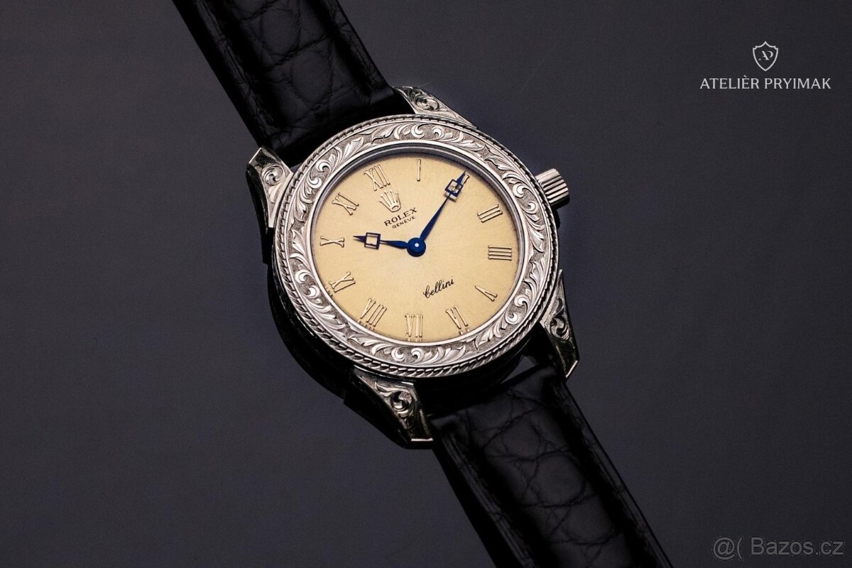 Jedinečné švýcarské hodinky ROLEX Cellini 1950