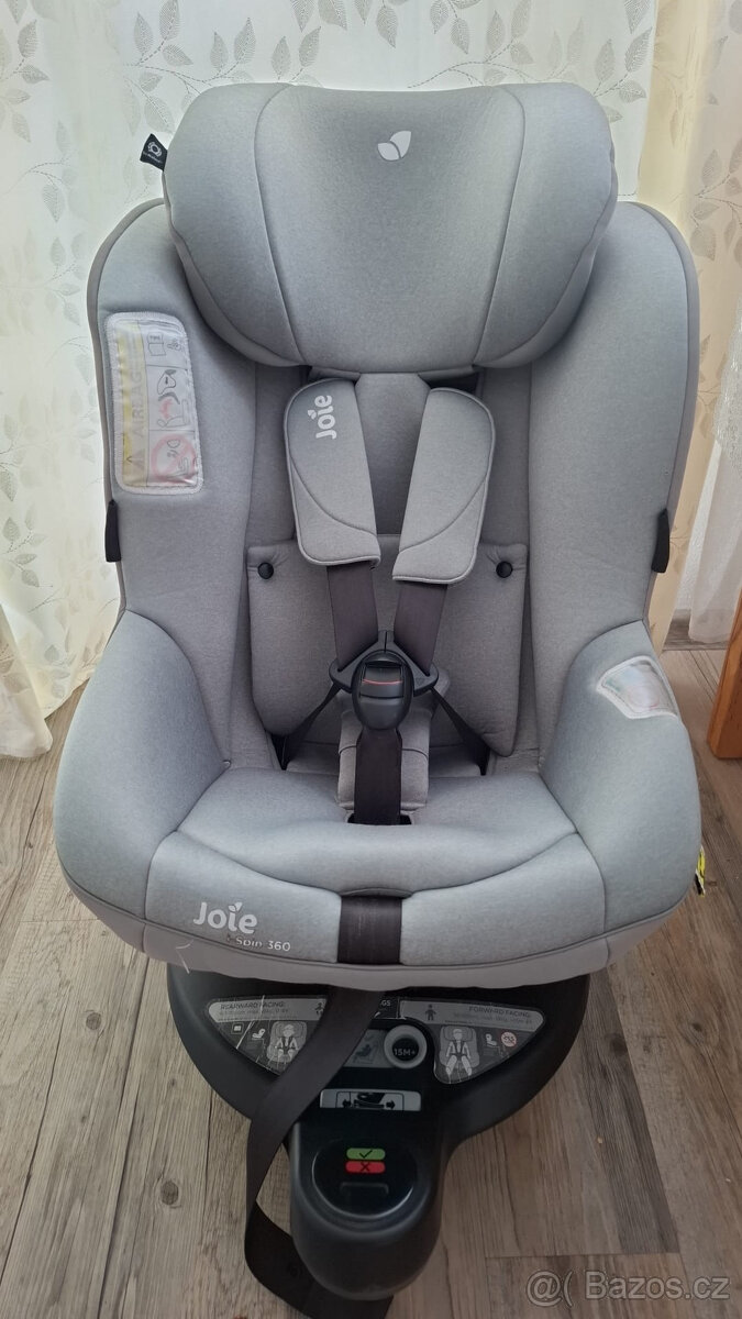 JOIE Autosedačka i-Spin 360 Grey flannel