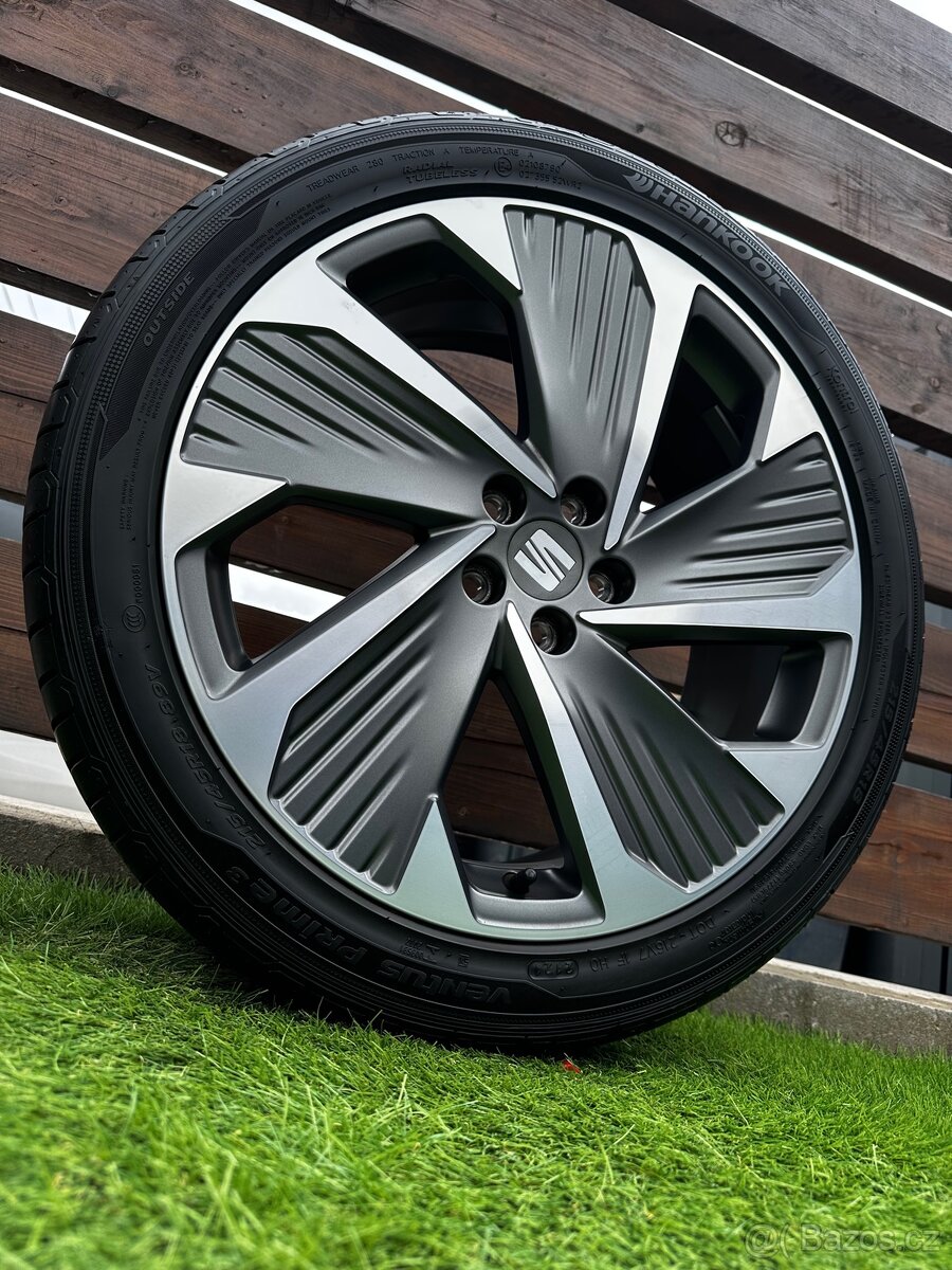 Alu kola 5x100 r18 s letním pneu (100a)