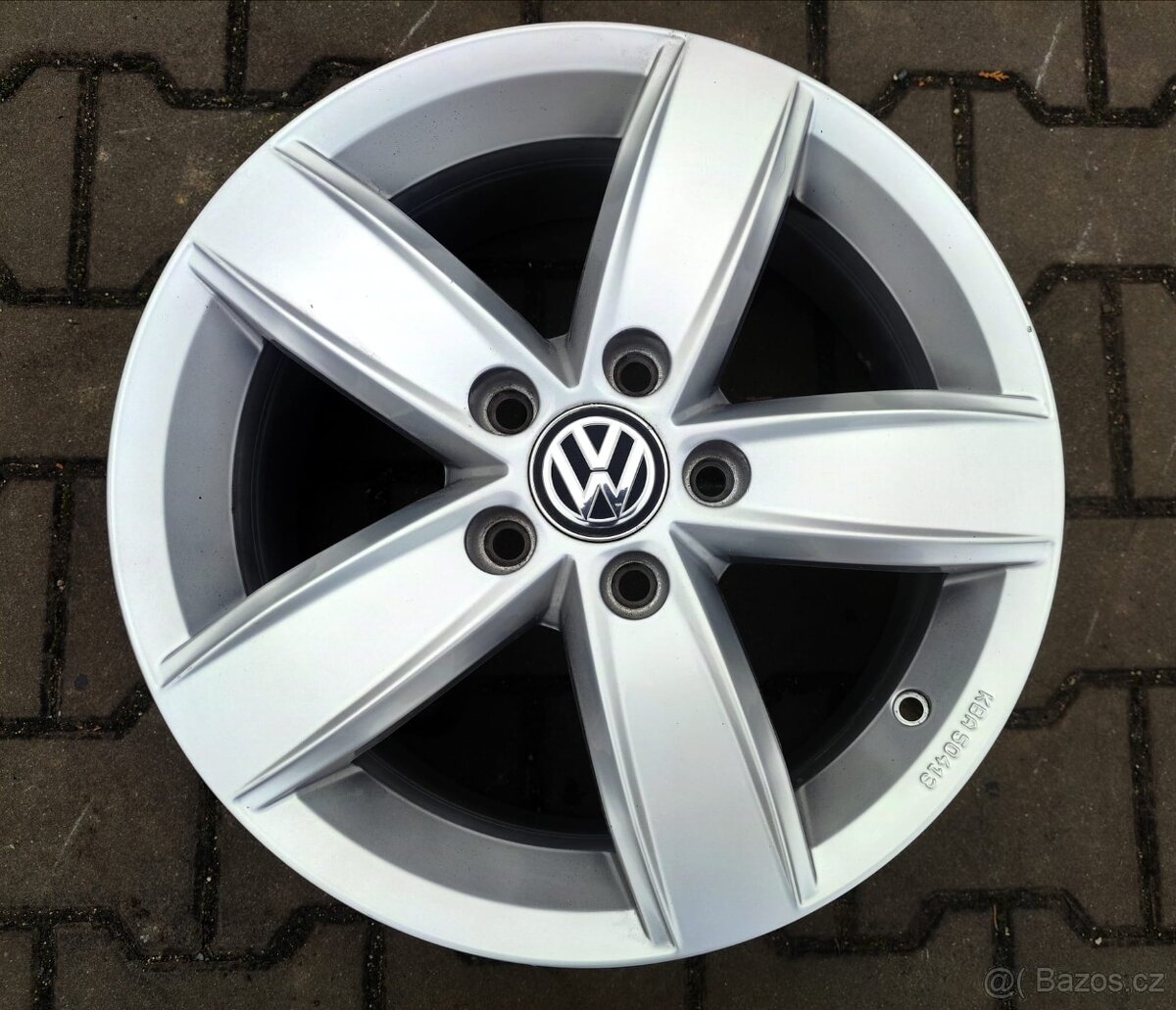 Alu kola originál Volkswagen Touran II 5x112 R16 Corvara